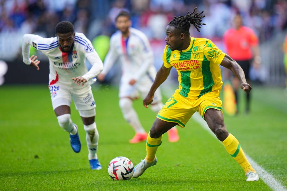 LAURENT CIPRIANI / THE ASSOCIATED PRESS FILES
In the club’s quest to become a permanent Ligue 1 fixture, Paris FC has signed several big names, such as former Nantes winger Moses Simon (right).