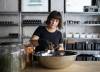 JESSICA LEE / WINNIPEG FREE PRESS Natassia Bezoplenko-Brazeau mixes tea on November 4, 2021 at the Northlore store. Northlore is a body care shop founded by Natassia Bezoplenko-Brazeau. They make many of their own products and try to source as locally as possible. They recently opened their new storefront in the Exchange District. Reporter: Gabby
