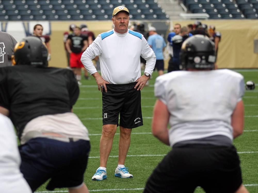 Phil Hossack / Free Press
Ron Gustafson was an inspiring football coach.