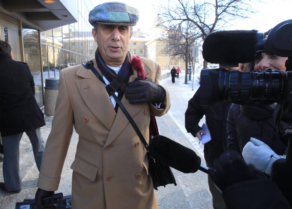 JOE BRYKSA / FREE PRESS FILES
Robert Tapper leaves court in 2011.