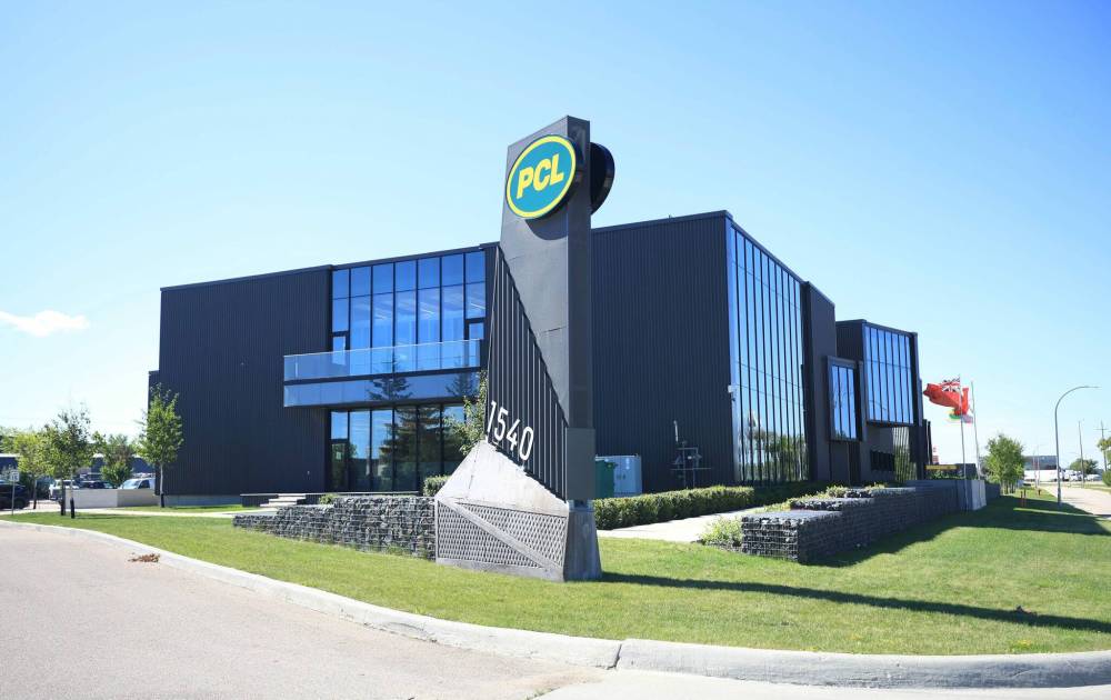 Ruth Bonneville / Free Press
PCL Construction’s Winnipeg office at 1540 Gamble Pl.