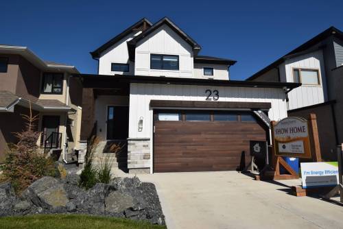 Todd Lewys / Free Press
                                The 2,256 sq. ft., two-storey Fresco III at 23 Yaleton St. will tick all the boxes for families with its seamless blend of style and utility.