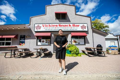 MIKAELA MACKENZIE / FREE PRESS
                                Wynnie Doan, a current co-owner of Vickie&rsquo;s, first became involved with the eatery in 2019, two years after her aunt and uncle purchased the business.
