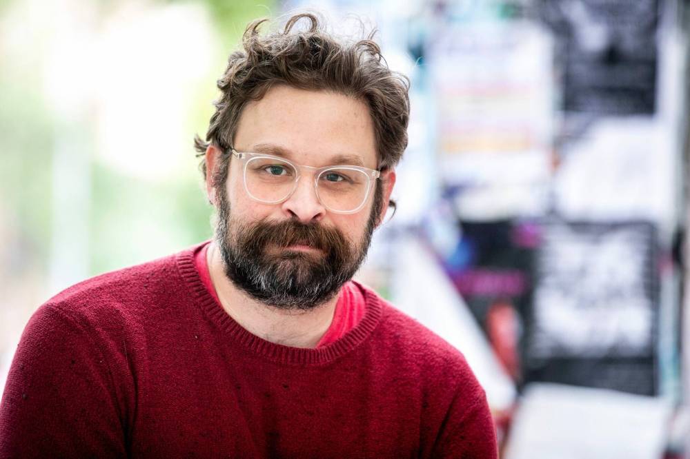 MIKAELA MACKENZIE / FREE PRESS
“There’s so many bands in Winnipeg of all genres that I haven’t even scrated the surface,” says Witchpolice Radio’s Sam Thompson.