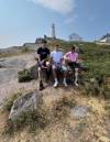SUPPLIED
                                Left to right Bruno Van Bewer, brother Ludo Van Bewer, and father Tim Van Bewer at cape spear lighthouse, the most easterly point in North America. Some members of the Van Bewer family were stranded in Newfoundland after the Air Canada flight attendants’ short, but extremely disruptive strike, caused their flight to be cancelled.