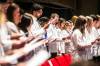 MIKAELA MACKENZIE / FREE PRESS
                                The recitation of the physicianճ pledge at the University of Manitoba white coat ceremony at the Centennial Concert Hall on Wednesday.