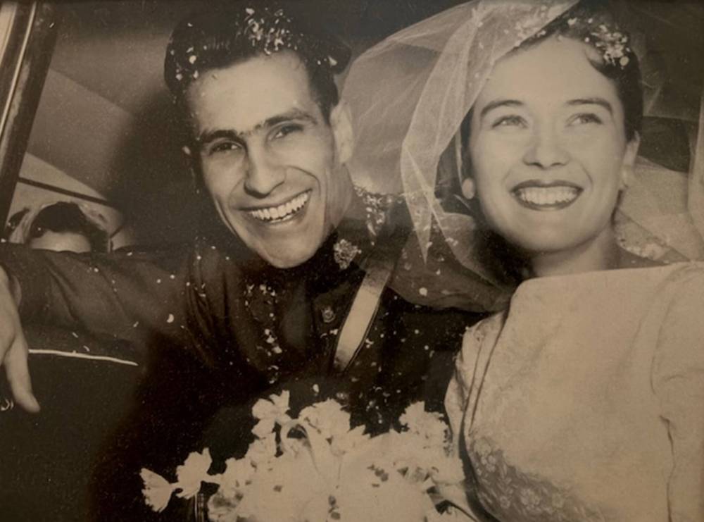 SUPPLIED
Gene and Evon Blais, seen here on their wedding day in 1957, died within months of each other earlier this year.