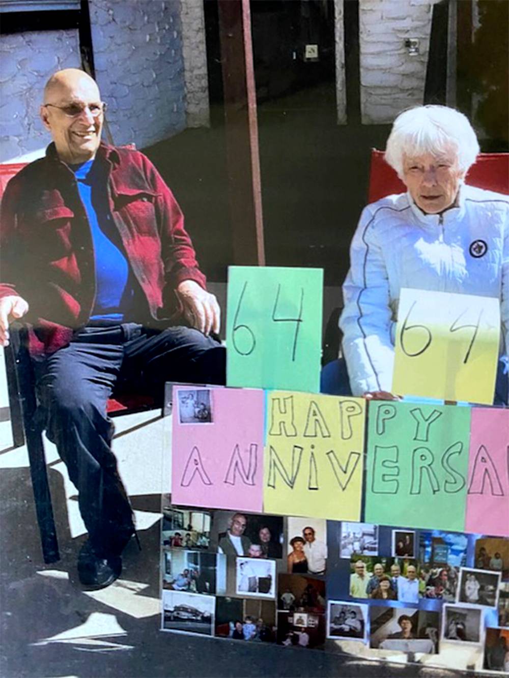 SUPPLIED
Gene and Evon Blais on their 64th wedding anniversary.