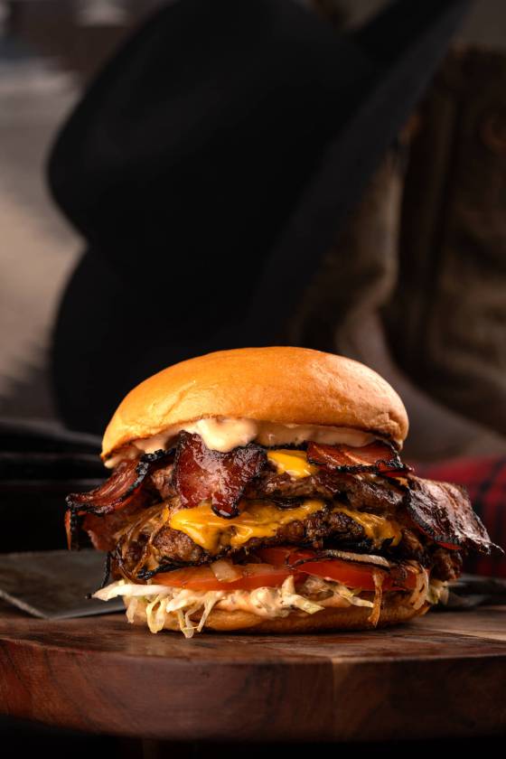 Winnipeg food truck PVG’s Street Eats will be serving up The Wrangler during this year’s Le Burger Week. (Supplied)