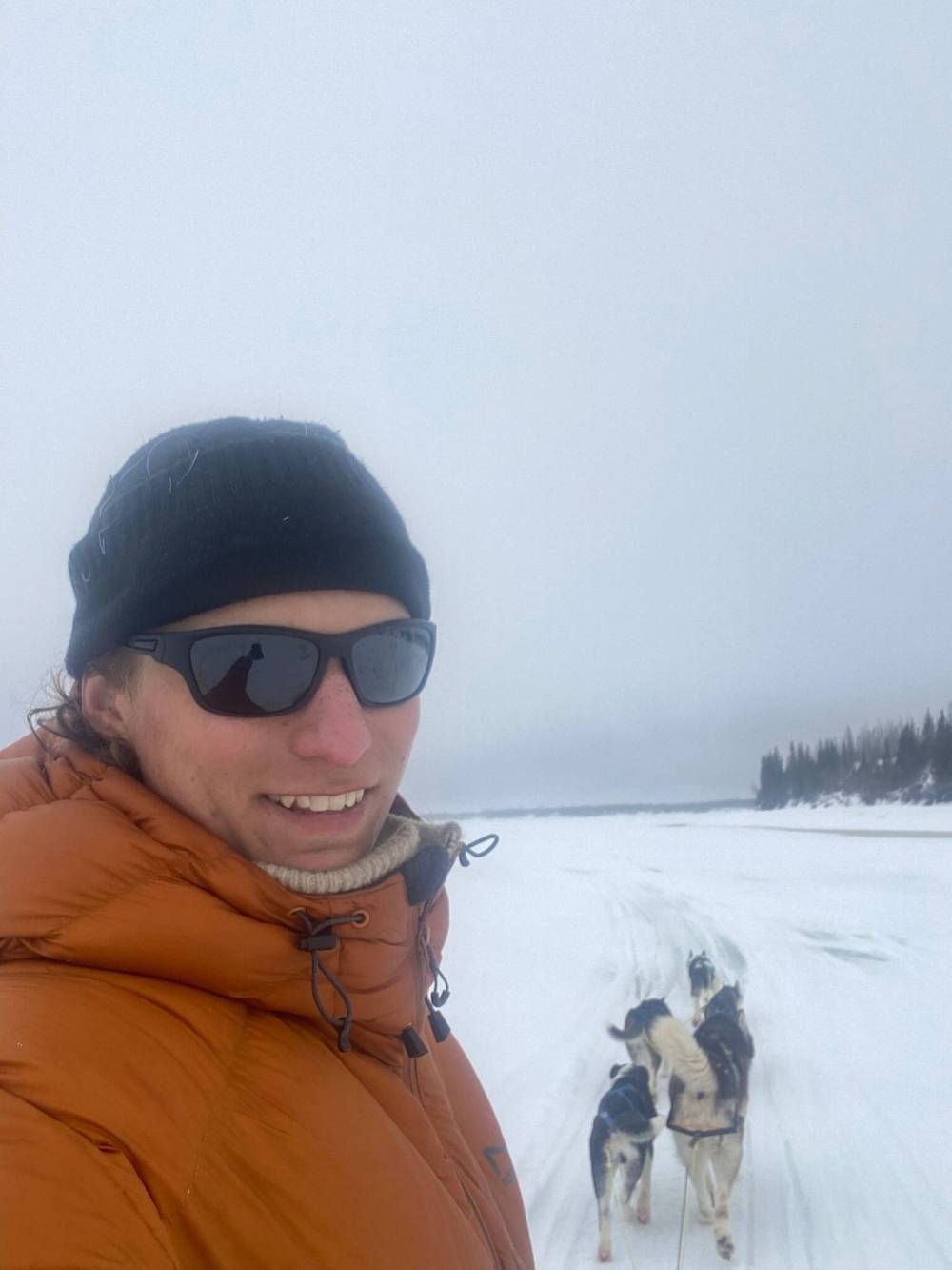 29-year-old Steffen Skjottelvik set out on foot from Fort Severn, Ont., on July 25 with his two dogs. He planned to trek roughly 300 kilometres northwest to York Factory along the Hayes River.