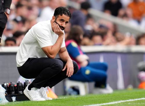 ADAM DAVY / PA VIA THE ASSOCIATED PRESS
                                Since Ruben Amorim was appointed manager of Manchester United last November, the Red Devils have earned fewer points than games played.