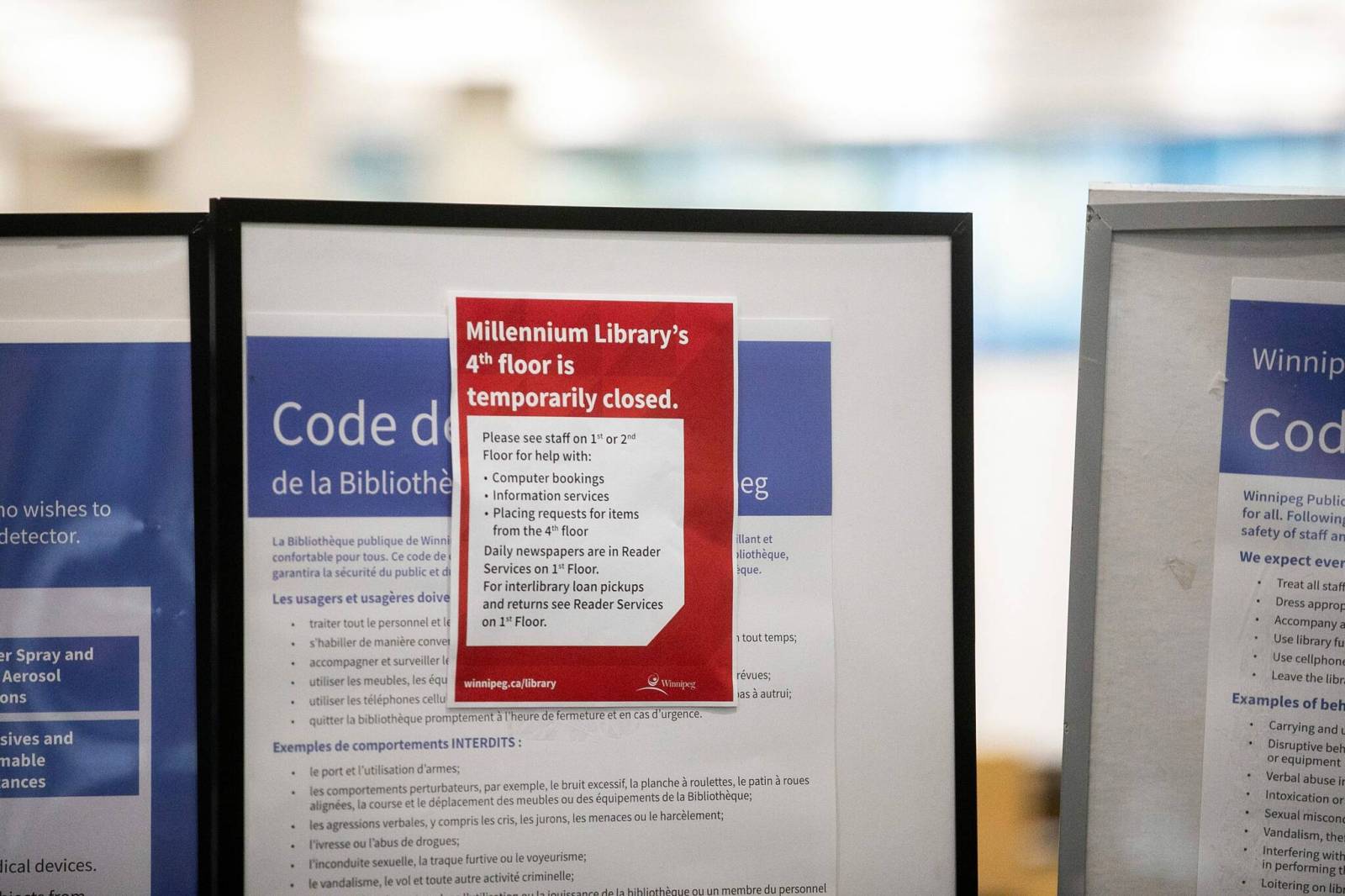 City to install temporary fencing in Millennium Library after suicide ...