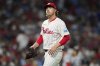 FILE - Philadelphia Phillies' Daniel Robert reacts during a baseball game Wednesday, July 23, 2025, in Philadelphia. (AP Photo/Matt Slocum, File)
