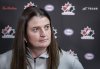 Canada’s National Women’s Team general manager Gina Kingsbury speaks to the media at Hockey Canada’s National Teams orientation camp in Calgary, Thursday, Aug. 28, 2025. THE CANADIAN PRESS/Jeff McIntosh