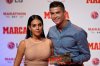 FILE - Juventus soccer player Cristiano Ronaldo poses with his partner, model Georgina Rodriguez in Madrid, July 29, 2019. (AP Photo/Paul White, File)