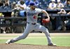 Los Angeles Dodgers pitcher Brock Stewart throws during the eight inning of a baseball game against the Tampa Bay Rays, Sunday, Aug. 3, 2025, in Tampa, Fla. (AP Photo/Jason Behnken)