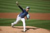 Washington Nationals starting pitcher Cade Cavalli throws during the second inning of a baseball game against the Philadelphia Phillies, Saturday, Aug. 16, 2025, in Washington. (AP Photo/Nick Wass)