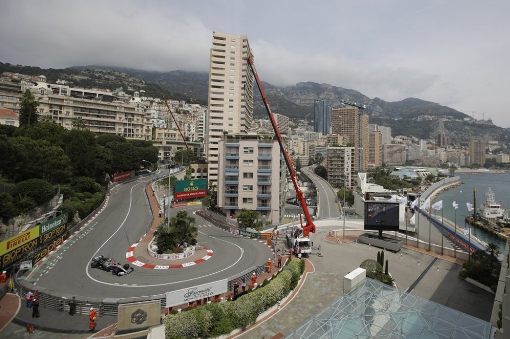 FILE -Mercedes driver Valtteri Bottas of Finland steers his car during the third free practice at the Monaco racetrack, in Monaco, Saturday, May 25, 2019. The Formula one race will be held on Sunday. (AP Photo/Luca Bruno, File)