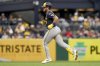 Milwaukee Brewers' Jake Bauers rounds the bases after hitting a two-run home run during the fourth inning of a baseball game against the Pittsburgh Pirates, Saturday, Sept. 6, 2025, in Pittsburgh. (AP Photo/Matt Freed)