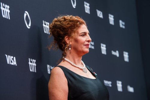 Director Annemarie Jacir arrives on the red carpet for “Palestine 36” at the Toronto International Film Festival in Toronto on Friday, September 5, 2025. THE CANADIAN PRESS/Laura Proctor