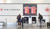 Air Canada travellers load their luggage at Montreal-Pierre Elliott Trudeau International Airport in Dorval, Que., on Tuesday,  Aug. 19, 2025. THE CANADIAN PRESS/Christinne Muschi