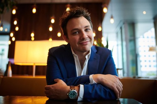 Director Ben Proudfoot poses for a portrait during the Toronto International Film Festival in Toronto, on Thursday, Sept. 4, 2025. THE CANADIAN PRESS/Sammy Kogan