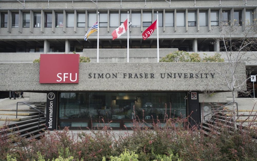 Simon Fraser University is pictured in Burnaby, B.C., Tuesday, April 16, 2019. THE CANADIAN PRESS/Jonathan Hayward