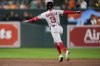 Boston Red Sox's Ceddanne Rafaela rounds the bases after hitting a two-run home run during the ninth inning of a baseball game against the Baltimore Orioles, Wednesday, Aug. 27, 2025, in Baltimore. (AP Photo/Stephanie Scarbrough)