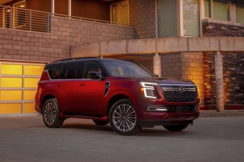 This photo provided by Nissan shows the 2025 Nissan Armada. (Nissan via AP)