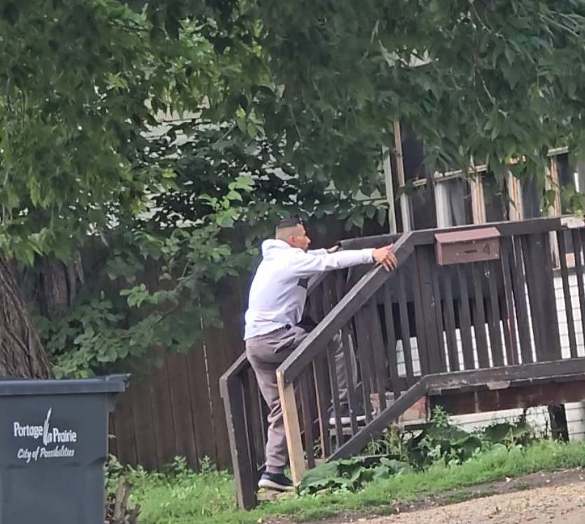 SUPPLIEDPolice are also trying to identify a man who tried to break into the home.