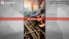 This AI-generated image that was posted on Facebook was reshared by the BC Wildfire Service as a warning that misleading images and misinformation about wildfires was spreading online. Social media users can look for details in images that give them away as AI, such as the numbers 