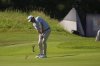 Keegan Bradley hits from the second fairway during the first round of the St. Jude Championship golf tournament Thursday, Aug. 7, 2025, in Memphis, Tenn. (AP Photo/George Walker IV)