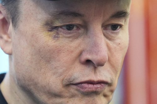 FILE - Elon Musk attends a news conference with President Donald Trump in the Oval Office of the White House, May 30, 2025, in Washington. (AP Photo/Evan Vucci, File)