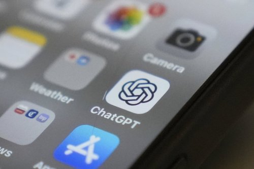 The ChatGPT app icon is seen on a smartphone screen on Monday, Aug. 4, 2025, in Chicago. (AP Photo/Kiichiro Sato)