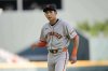 San Francisco Giants outfielder Jung Hoo Lee (51) warms up before a baseball game between the Atlanta Braves and the San Francisco Giants, Tuesday, July 22, 2025, in Atlanta. (AP Photo/Mike Stewart)