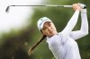 Minjee Lee tees off on the third hole during the third round of the CPKC Women’s Open at the Mississauga Golf and Country Club in Mississauga, Ont., Saturday, Aug. 23, 2025. THE CANADIAN PRESS/Thomas Skrlj