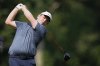Robert MacIntyre, of Scotland, hits from the seventh tee during the final round of the BMW Championship golf tournament Sunday, Aug. 17, 2025, in Owings Mills, Md. (AP Photo/Stephanie Scarbrough)