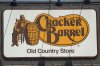 FILE - The Cracker Barrel Old Country Store logo in Pearl, Miss., is photographed, Sept. 12, 2023. (AP Photo/Rogelio V. Solis, File)