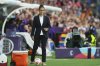 Spain head coach Montserrat Tome stands by the touchline during the Women's Euro 2025 final soccer match between England and Spain at St. Jakob-Park in Basel, Switzerland, Sunday, July 27, 2025. (AP Photo/Alessandra Tarantino)