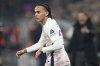 FILE - Lille's Ethan Mbappe during the Champions League round of 16 first leg soccer, between Borussia Dortmund and Lille at the Signa-Iduna Park in Dortmund, Germany, Tuesday, March 4, 2025. (AP Photo/Martin Meissner, File)