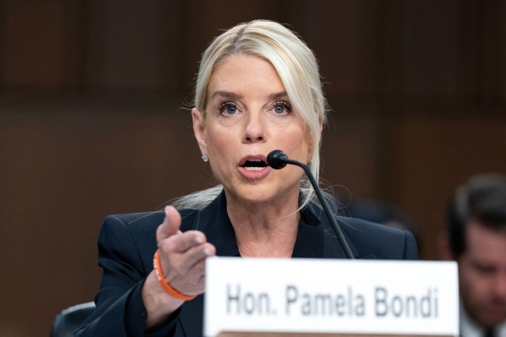 Attorney General Pam Bondi testifies before a Senate Judiciary Committee oversight hearing on Capitol Hill in Washington, Tuesday, Oct. 7, 2025. (AP Photo/Jose Luis Magana)