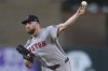 Boston Red Sox pitcher Garrett Crochet throws to an Athletics batter during the first inning of a baseball game Monday, Sept. 8, 2025, in West Sacramento, Calif. (AP Photo/Scott Marshall)