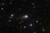 This image composed from multiple exposures and provided by NSF's NOIRLab shows a comet streaking across a star field above the International Gemini Observatory on Cerro Pachon, near La Serena, Chile. (NSF's NoirLab via AP)