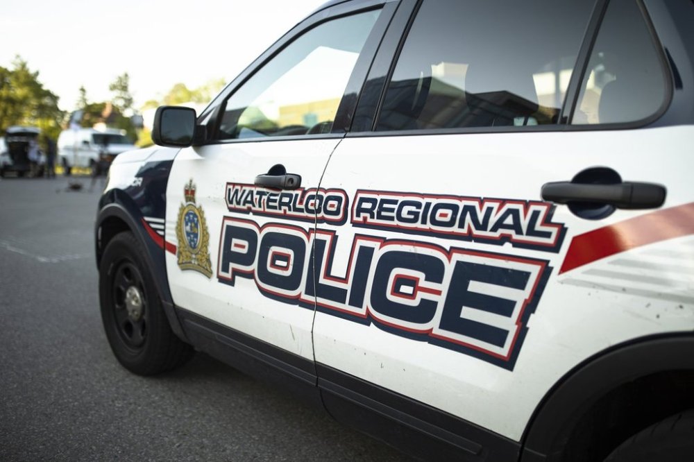 A Waterloo Regional Police vehicle is seen in Waterloo, Ont., Wednesday, June 28, 2023. THE CANADIAN PRESS/Nick Iwanyshyn