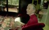 Jane Goodall sits during an interview at the Fairmount Hotel in San Francisco on Oct. 4, 1996. (Liz Hafalia/San Francisco Chronicle via AP)