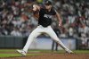 Baltimore Orioles starting pitcher Trevor Rogers delivers during the fourth inning of a baseball game against the New York Yankees, Friday, Sept. 19, 2025, in Baltimore. (AP Photo/Stephanie Scarbrough)