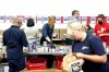 Volunteers work at the Food Banks Canada distribution centre in Toronto, Thursday, Oct. 24, 2024. THE CANADIAN PRESS/Chris Young