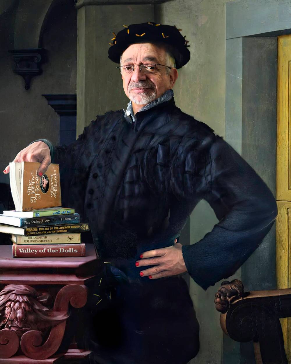 Oliver Wasow photo
The ebullience that runs through Rabih Alameddine’s new novel is matched only, perhaps, by his tremendous author photo.