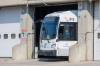 MIKE DEAL / FREE PRESS
                                Winnipeg Transit bus leaves the Osborne Street Garage.