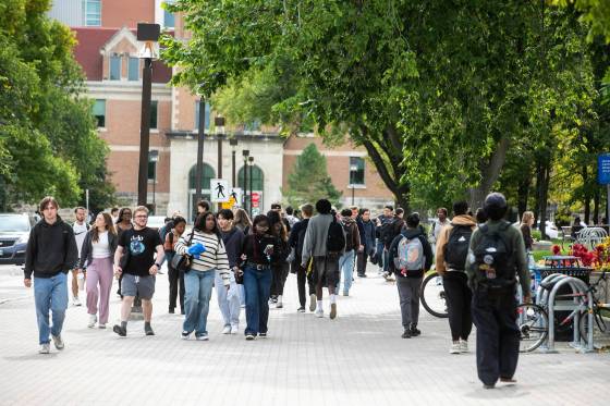 Students are back at campuses across the province. (Mikaela MacKenzie / Free Press)